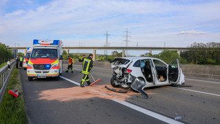 5 Schwerverletzte auf A66 - Familienvater verursacht Unfall