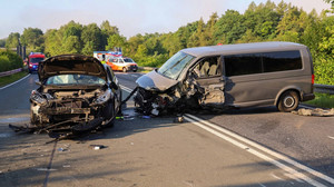 Unfall auf B27 bei Hünfeld: Sechs Autos zusammengestoßen