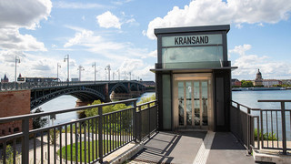 Nach nur einem Jahr: Vandalismusschaden am Kransand-Aufzug
