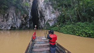 Nur durch eine Höhle erreichbar: Das Tunneldorf in China