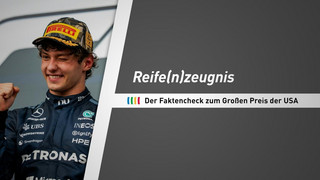 Antonelli kurz vor der Krönung: Das F1-Reife(n)zeugnis zum GP der USA