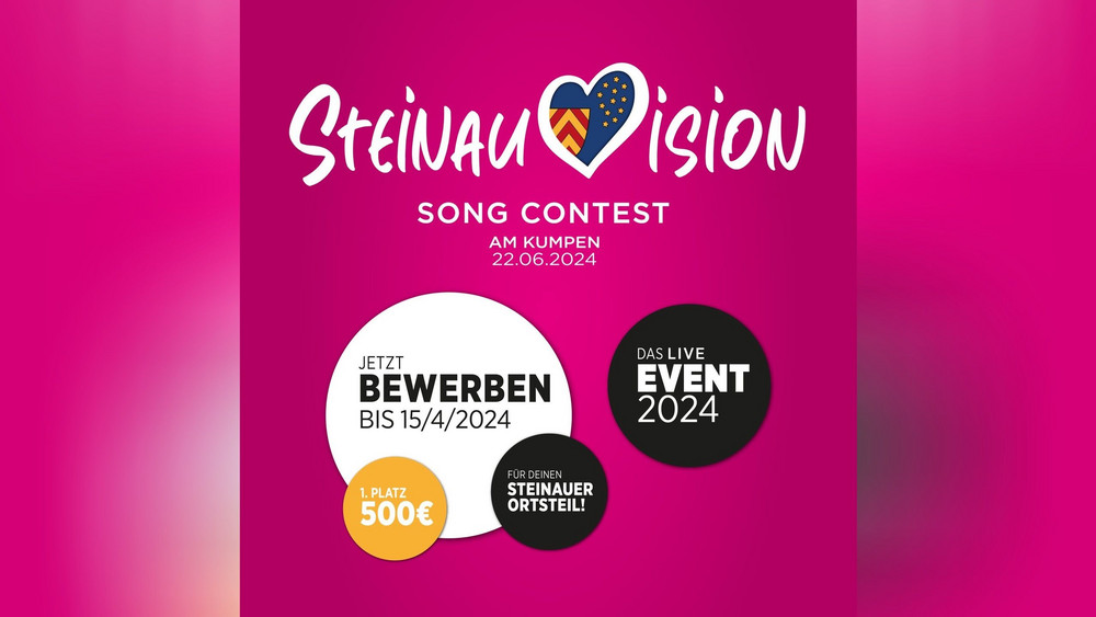 Für den "Steinauvision Songcontest" werden noch Teilnehmerinnen und Teilnehmer gesucht. 
