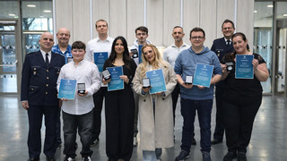 Polizeipräsidium Südosthessen ehrt Zivilcourage