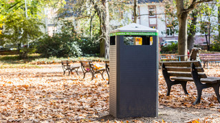 16 Laser scannen Füllstand: Intelligente Mülleimer in Frankfurt