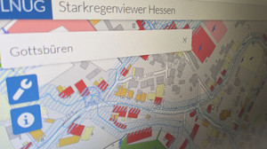 Hochwasser-Gefahr in Hessen: Starkregenviewer zeigt Risiko-Gebiete