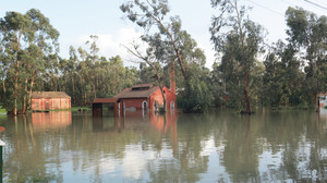 Hochwasser in Spanien und Portugal