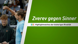 Zverev gegen Sinner: Ein Angstgegner aus Italien