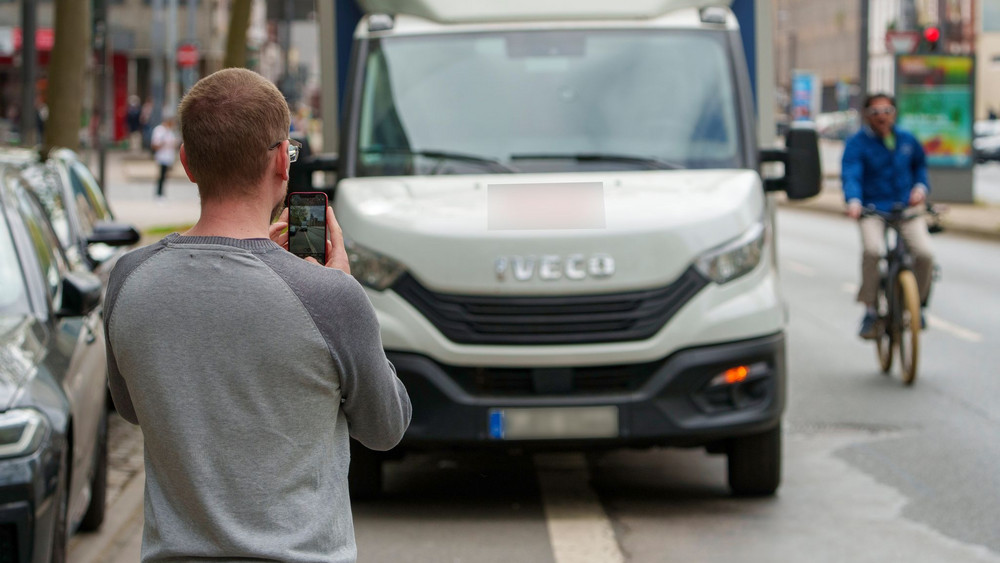 Falschparker-Anzeiger in Frankfurt/Main