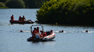 Suchaktion am Aartalsee nach 31-Jährigem Schwimmer - wohl Badeunfall