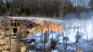 Herbstein: Kinder entdecken Waldbrand und rufen die Feuerwehr