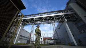 Atomenergiebehörde: Minen an Atomkraftwerk Saporischschja in Ukraine