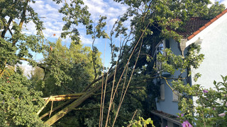Unwetter in Hessen: Babenhausen und Dieburg besonders betroffen