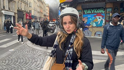 Paris-Proteste: Vermummte greifen Euronews-Team bei Dreharbeiten brutal an
