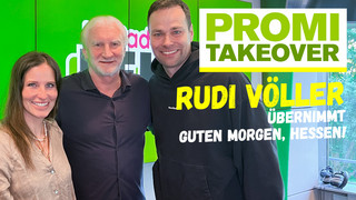 FFH Promi-Takeover: Rudi Völler moderiert im Radio