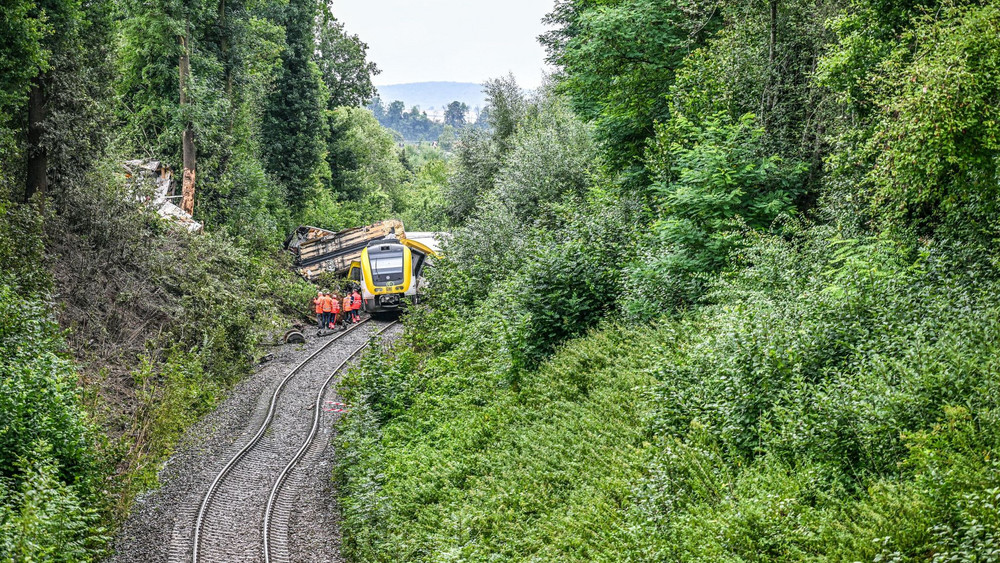 Nach dem Zugunglück in Oberschwaben