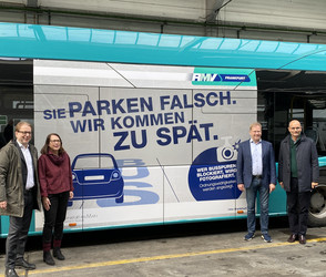 Frankfurt geht jetzt mit Bus-Kameras gegen Falschparker vor