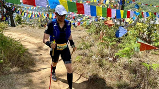 Sascha Gramm aus Hosenfeld beim längsten 6-Tages-Lauf der Welt