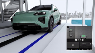 Porsche Cayenne Turbo Electric -- Wireless Charging