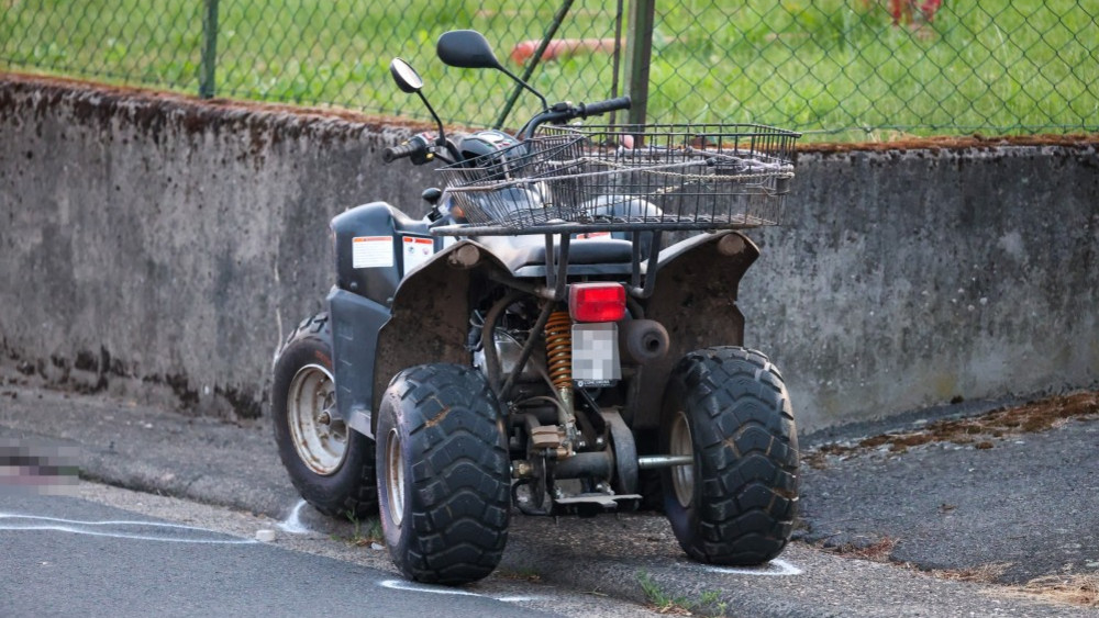In Steinau-Hintersteinau ist ein 81-Jähriger tödlich mit diesem Quad verunglückt. 