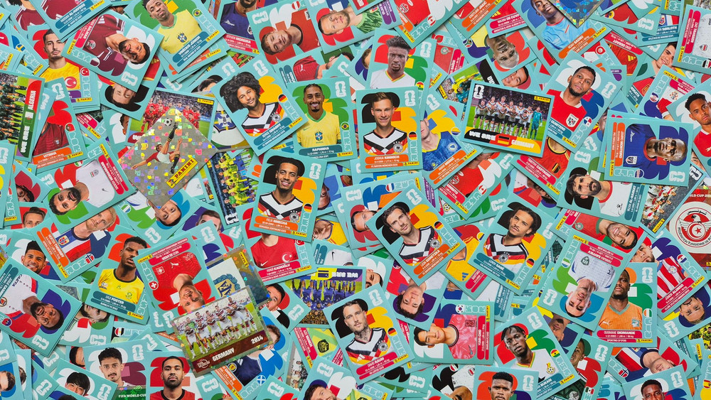 Panini-Sticker zur Fußball-WM 2026