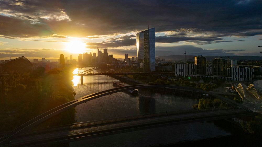 Bankenskyline Frankfurt