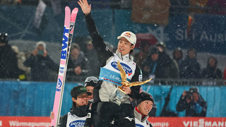 Ryoyu Kobayashi gewinnt die Verschanzentournee vor Andreas Wellinger