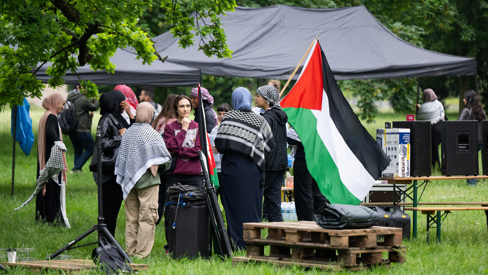 Die Uni Frankfurt scheiterte vor Gericht damit, das Protestcamp propalästinensischer Gruppen aufzulösen.
