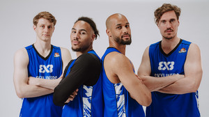 Mit 3x3-Basketball um die Welt: Skyliners mit neuem Team