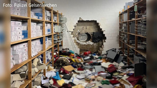 Filmreifer Raub: Diebe bohren Loch in Tresorraum und flüchten mit Beute