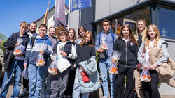 Kamera läuft, Notizblock raus: Jungreporter unterwegs bei ON