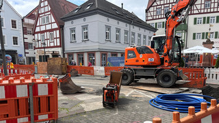 Statt Lärm und Dreck Spaß und Buddeln: Baustellen-Spieletag in Bad Orb