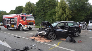 Frontalzusammenstoß im Kreis Biberach: Autofahrer stirbt