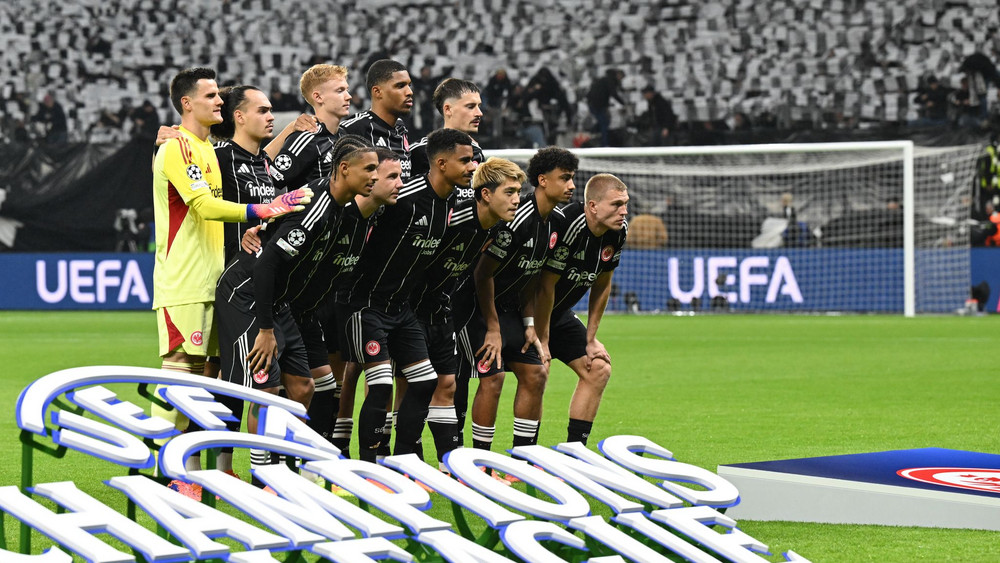 Mannschaft von Eintracht Frankfurt