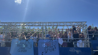 Partyumzug in Marburg: Abiparade am 08. Mai 2024