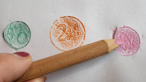 Malspaß mit Druck: Frottagekunst