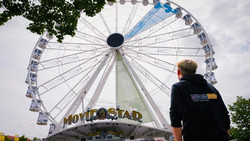 Exklusiv ganz oben: OSTHESSEN|NEWS auf dem Hessentags-Riesenrad