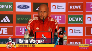 FC Trainer Wagner über das Derby gegen Gladbach, seine Perspektive und El Mala