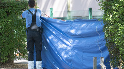 Tötungsdelikt in Frankfurt Nied - Tatverdächtiger bewaffnet