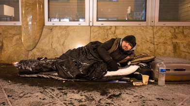 Frankfurt verspricht: Kein Obdachloser muss draußen schlafen