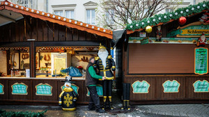 Sicherheit nachgebessert: Weihnachtsmarkt in Magdeburg eröffnet