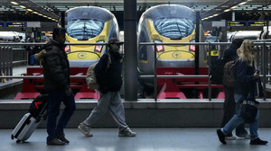Bahn-Chaos zum Jahresende: Eurostar-Züge stehen still