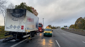 Nach Feuer auf Gefahrgut-Laster: A7-Sperrung aufgehoben