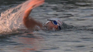 Von Frankfurt nach Köln: Extremschwimmerin startet Fluss-Challenge