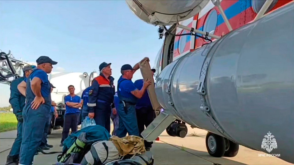 Flugzeugabsturz in Russland