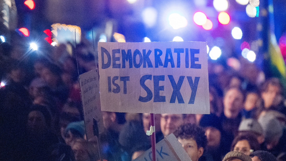 In Fulda findet heute eine Demo für Toleranz und Demokratie statt (Symbolbild). 