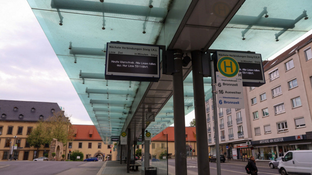 Busstreik in Hessen: Private Fahrer streiken an drei Tagen