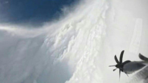 So sieht es im Inneren von Hurrikan "Melissa" aus