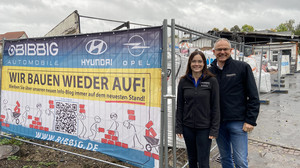 Nach Großbrand in Vellmar: Wieder Werkstattbetrieb bei Autohaus Bibbig