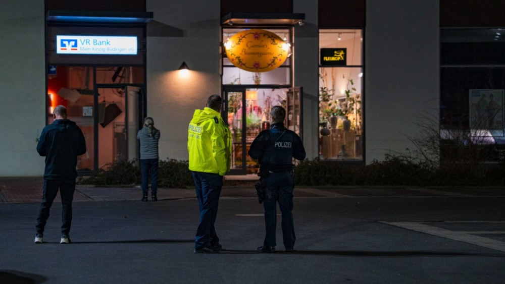 Gelautomatensprengung in Nidderau