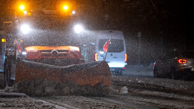 Schon wieder Schnee und Glätte in Teilen von Hessen